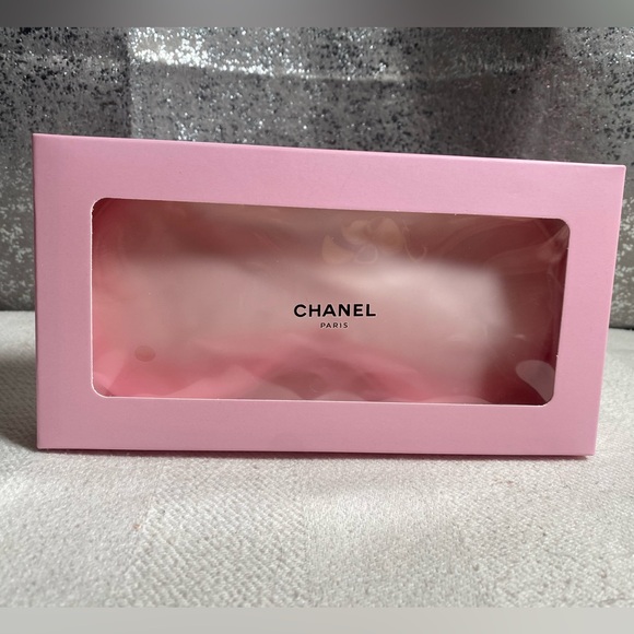 CHANEL Other - Chanel Pink Silk Sleep Mask